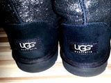 UGG negre cu sclipici