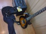 URGENT! Chitara electrica Epiphone Les Paul + amplificator Vox Valvetronix + accesorii +