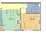 Vand apartament 2 camere, decomandat 1 min M. Leonida