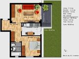 Vand apartament 57 mp utili + 40 mp curte, Berceni - Metrou IMGB