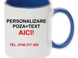 vand Cana interior rosu/albastru Cu imaginea ta!
