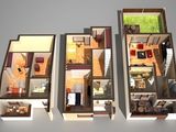 Vand casa tip duplex, compartimentare moderna