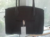 vand geanta neagra noua piele eco