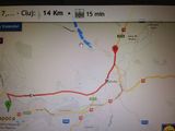 vand teren intravilan 5800mp 15e/mp la 14 km de cluj