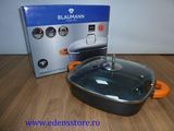 Vas de marmura grill cu capac 24cm, 4.1L
