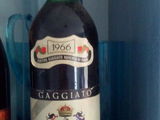 vin de colectie vintage cabernet gaggiato 1966